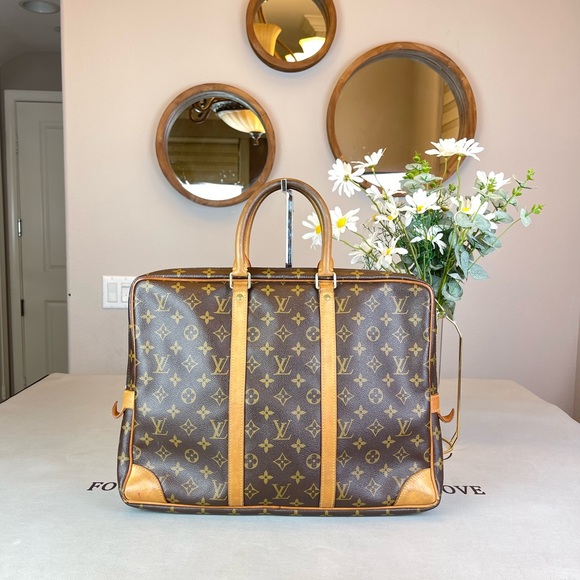 Louis Vuitton Monogram Canvas Messenger Bags Satchel Handbag